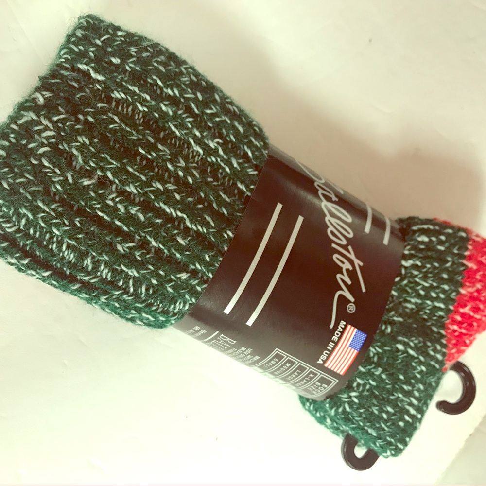 NWT Holiday Socks Cotton & Wool Blend Medium